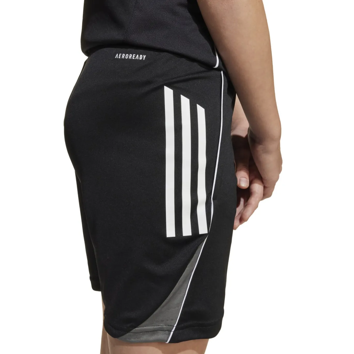 adidas Tiro 25 Competition Trainingsset Kids Zwart Wit Grijs