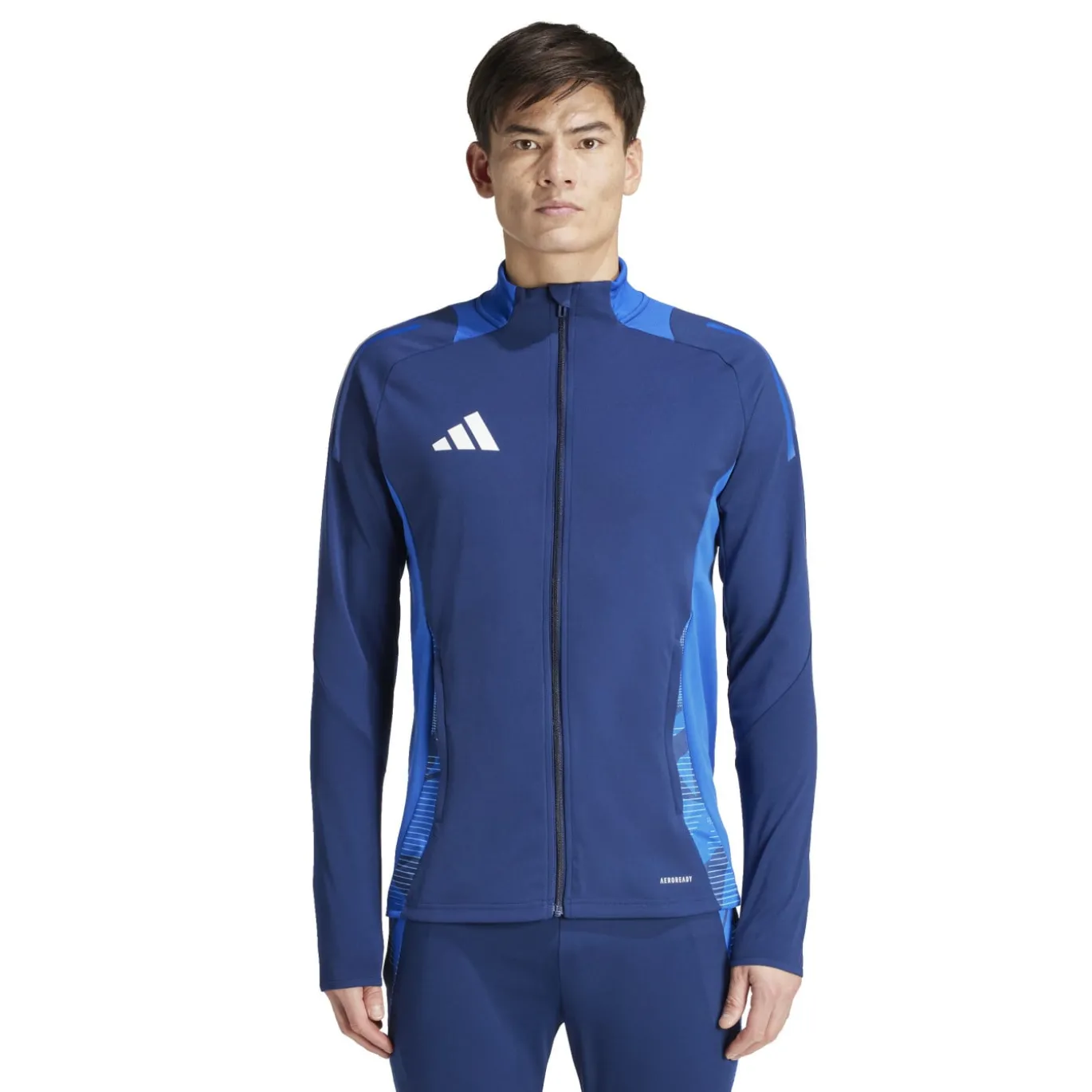 adidas Tiro 24 Competition Trainingspak Full-Zip Donkerblauw Blauw Wit