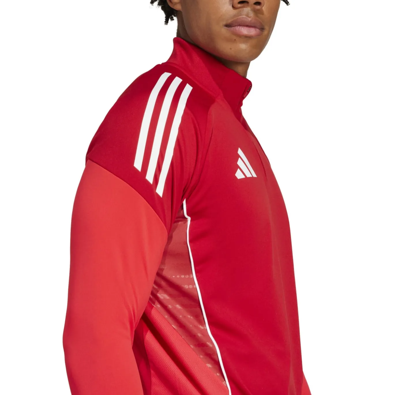 adidas Tiro 25 Competition Trainingspak 1/4-Zip Rood Zwart Wit