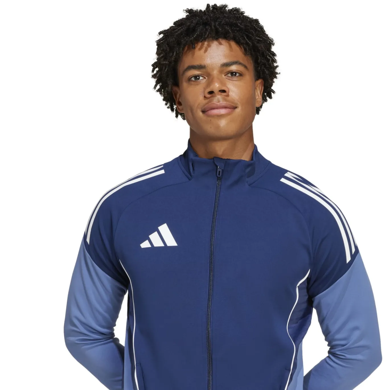 adidas Tiro 25 Competition Trainingspak Full-Zip Donkerblauw Wit