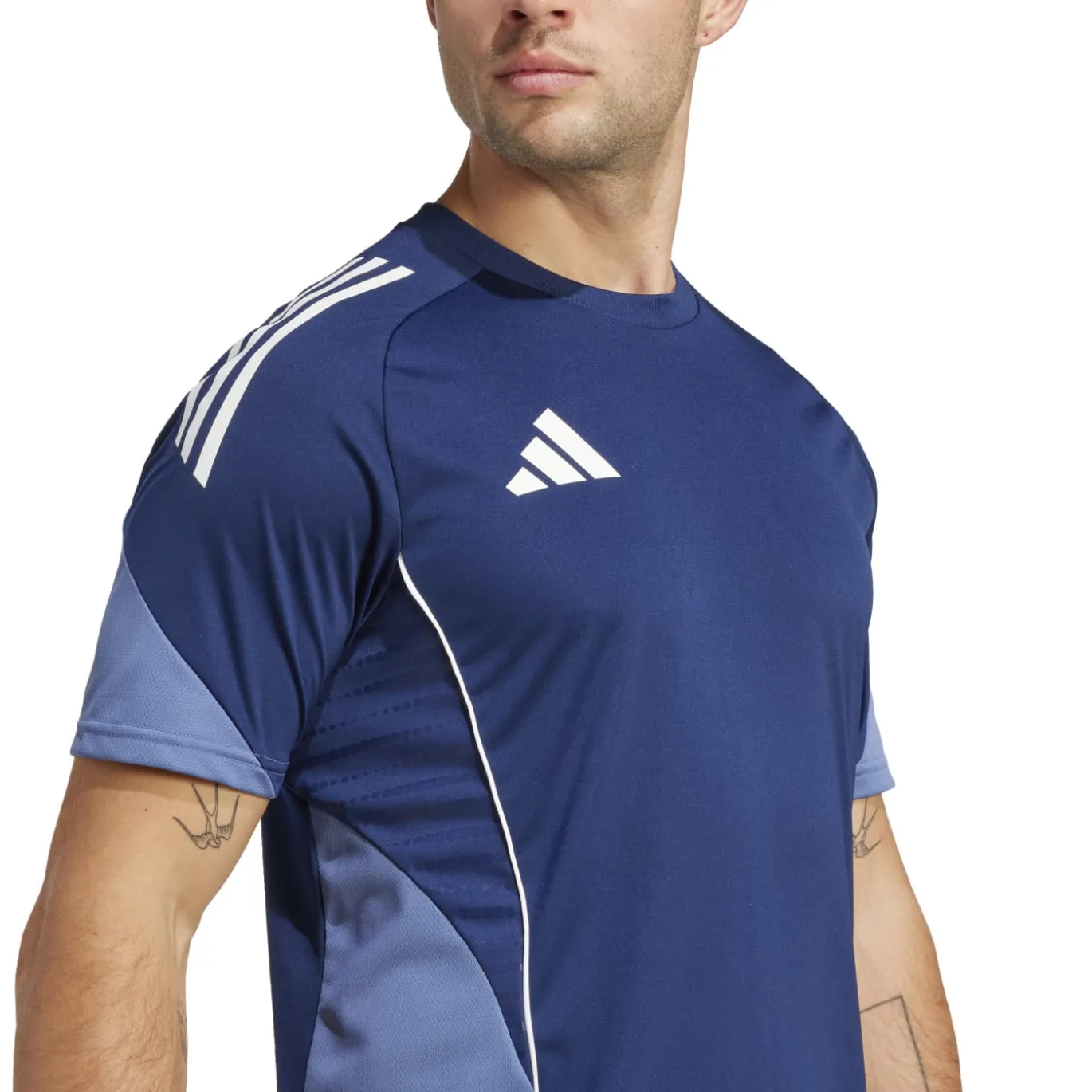 adidas Tiro 25 Competition Trainingsshirt Donkerblauw Wit
