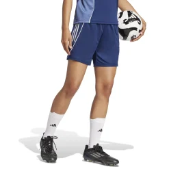 adidas Tiro 25 Competition Trainingsbroekje Dames Donkerblauw Wit Lichtblauw
