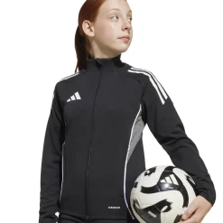 adidas Tiro 25 Competition Trainingsjack Kids Zwart Grijs Wit