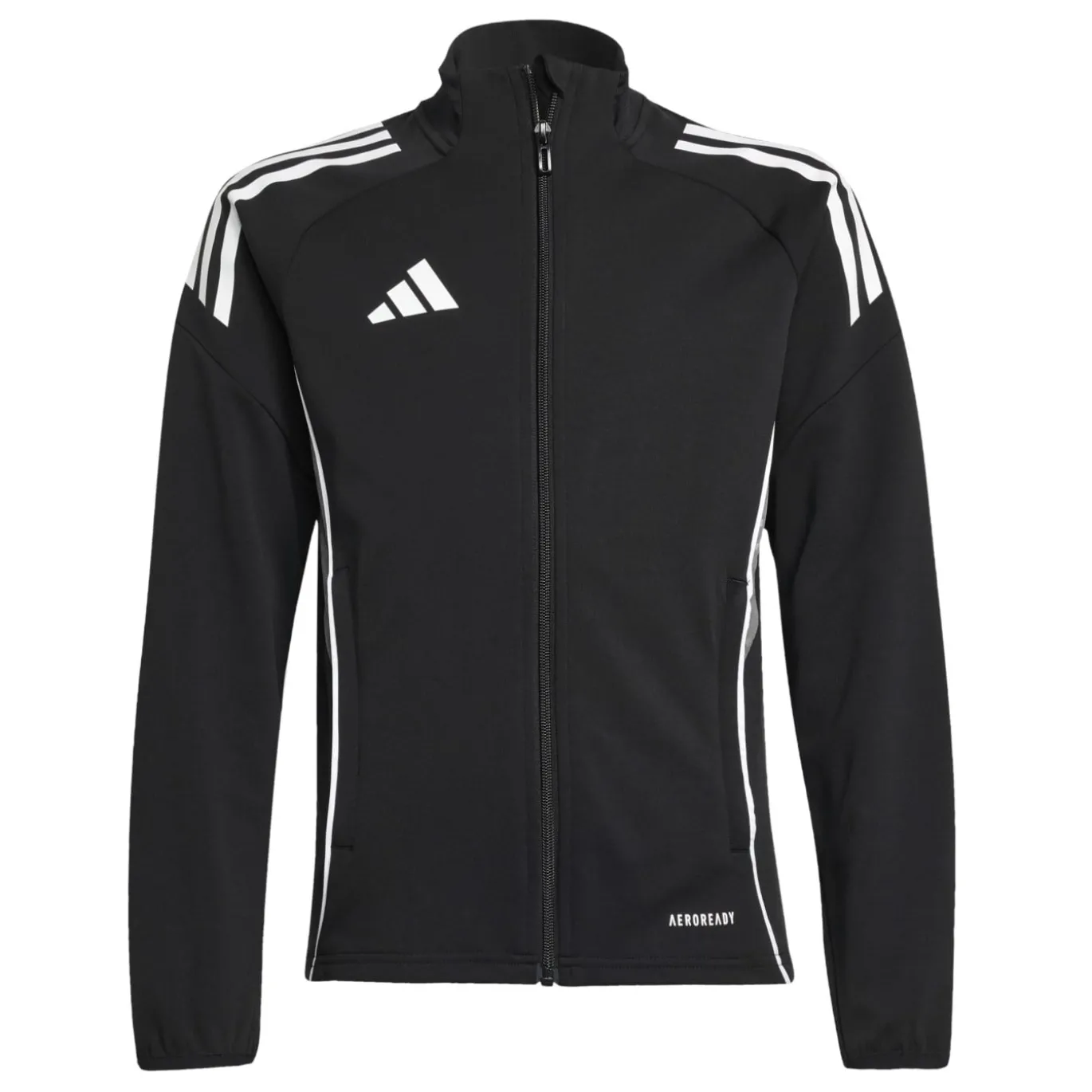 adidas Tiro 25 Competition Trainingsjack Kids Zwart Grijs Wit