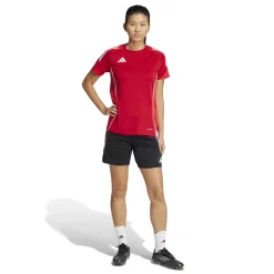 adidas Tiro 25 Competition Trainingsshirt Dames Rood Wit