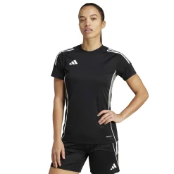 adidas Tiro 25 Competition Trainingsshirt Dames Zwart Grijs Wit
