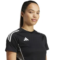 adidas Tiro 25 Competition Trainingsshirt Dames Zwart Grijs Wit