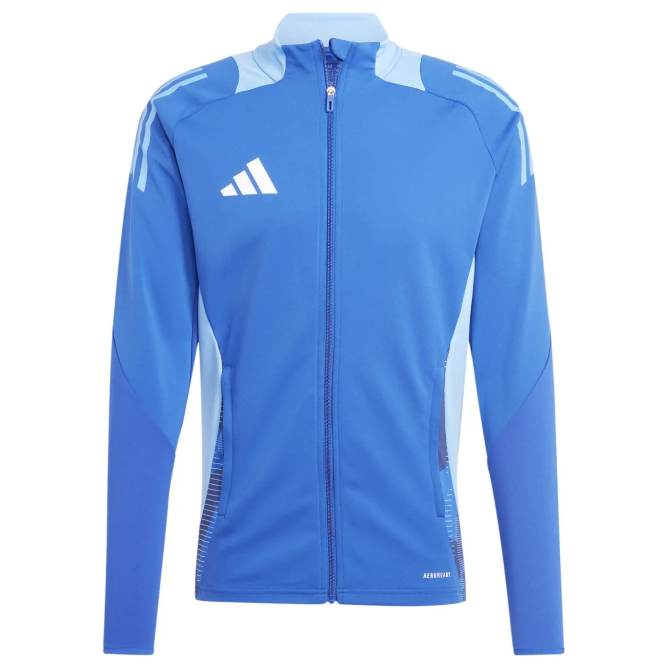 adidas Tiro 24 Competition Trainingsjack Blauw Lichtblauw