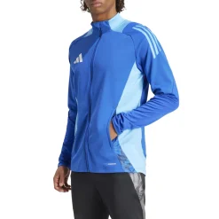 adidas Tiro 24 Competition Trainingsjack Blauw Lichtblauw