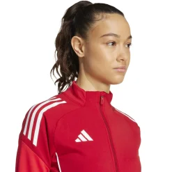 adidas Tiro 25 Competition Trainingsjack Dames Rood Wit