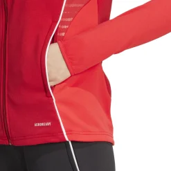 adidas Tiro 25 Competition Trainingsjack Dames Rood Wit