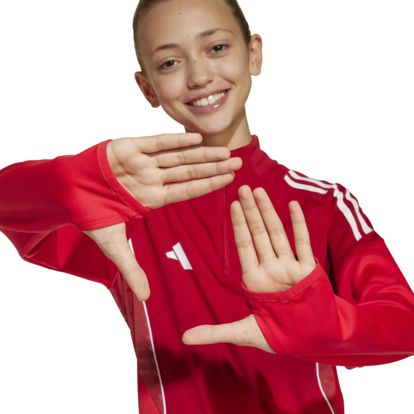 adidas Tiro 25 Competition Trainingstrui 1/4-Zip Kids Rood
