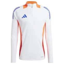 adidas Tiro 24 Competition Trainingstrui 1/4-Zip Wit Rood Blauw Oranje