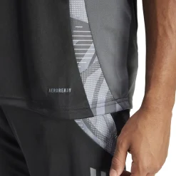 adidas Tiro 24 Competition Trainingsshirt Zwart Donkergrijs