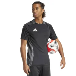 adidas Tiro 24 Competition Trainingsshirt Zwart Donkergrijs