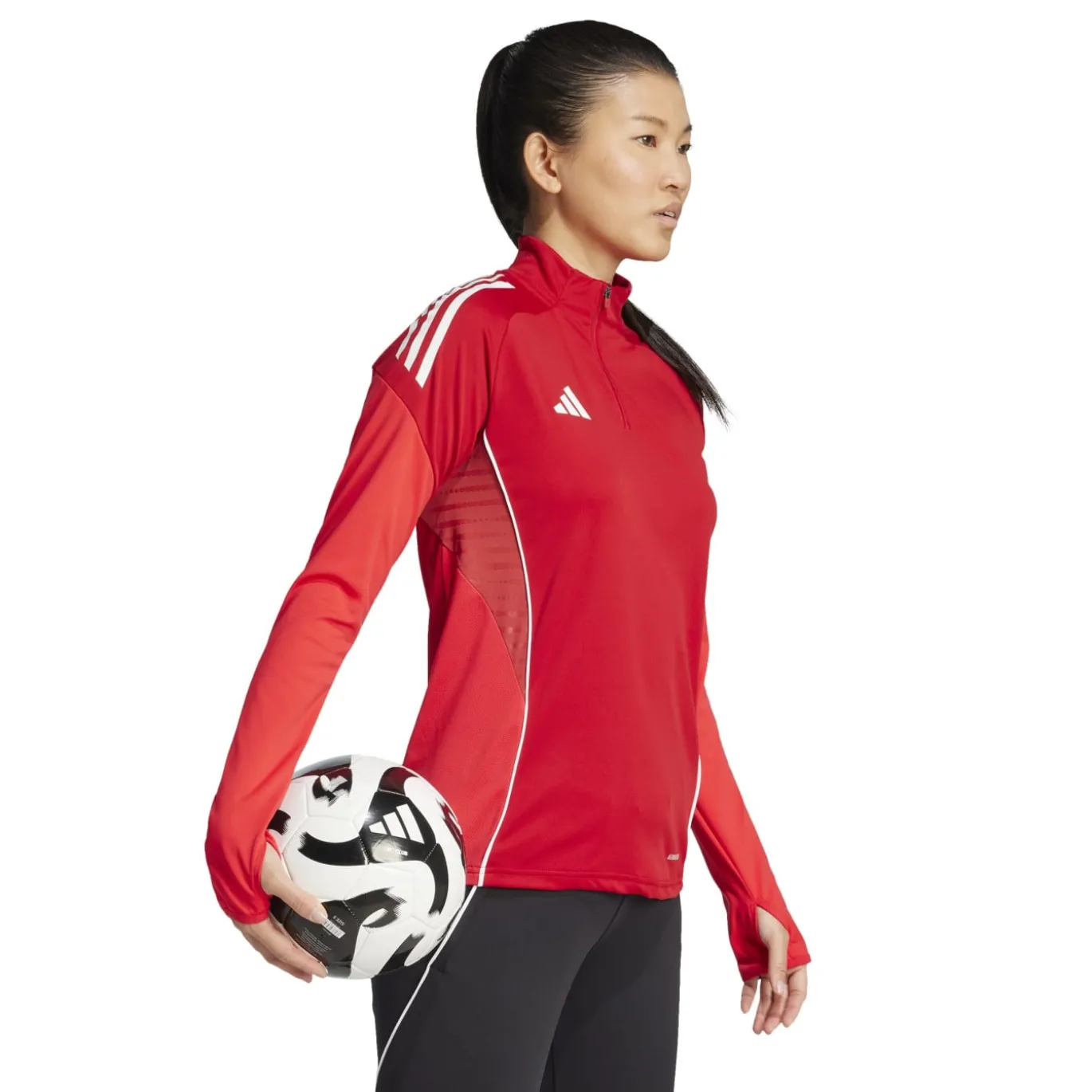 adidas Tiro 25 Competition Trainingstrui 1/4-Zip Dames Rood