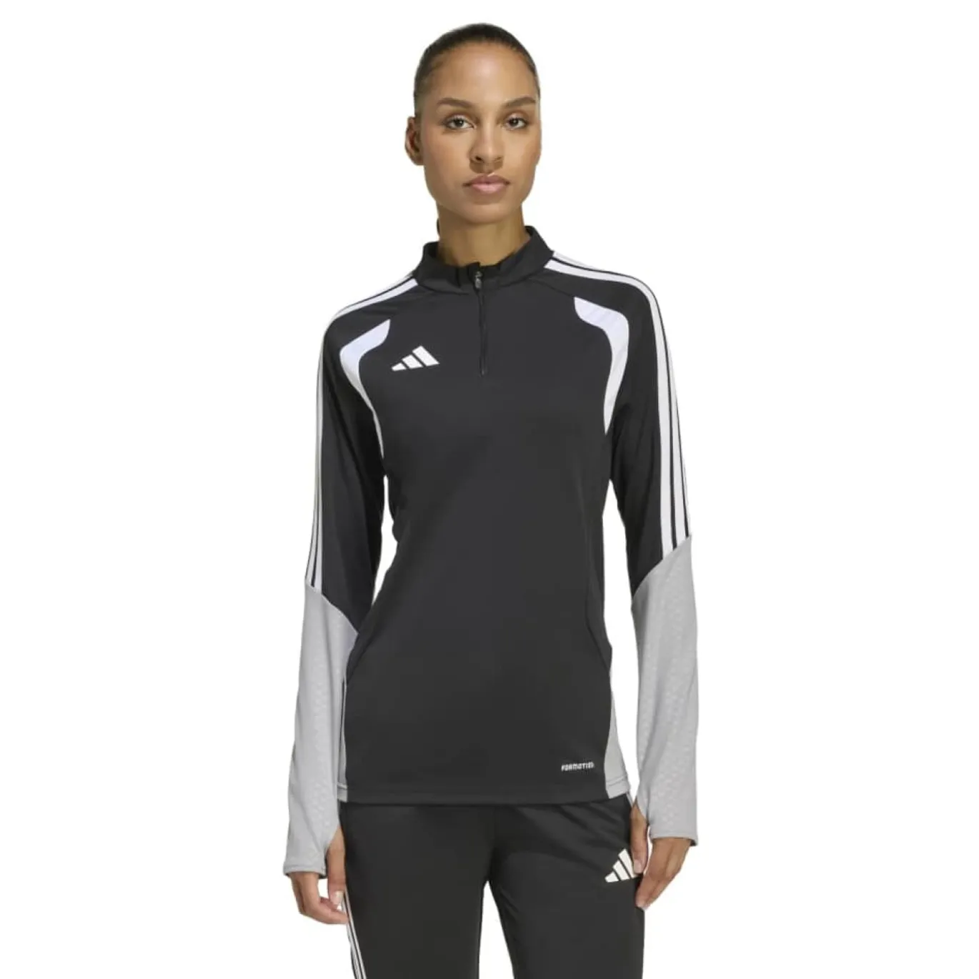adidas Tiro 26 Competition Trainingstrui Dames Zwart Grijs