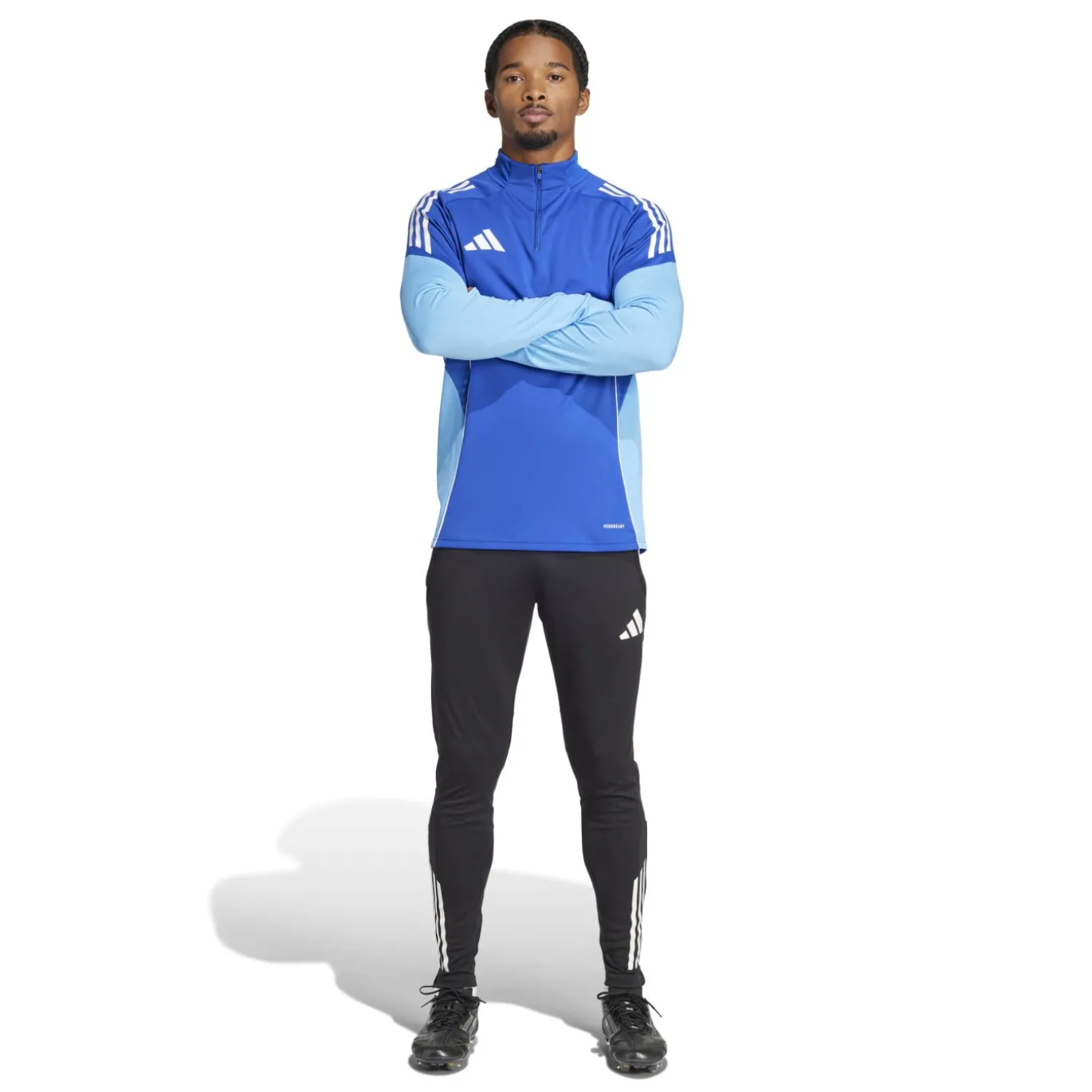 adidas Tiro 25 Competition Trainingstrui 1/4-Zip Blauw Lichtblauw Wit