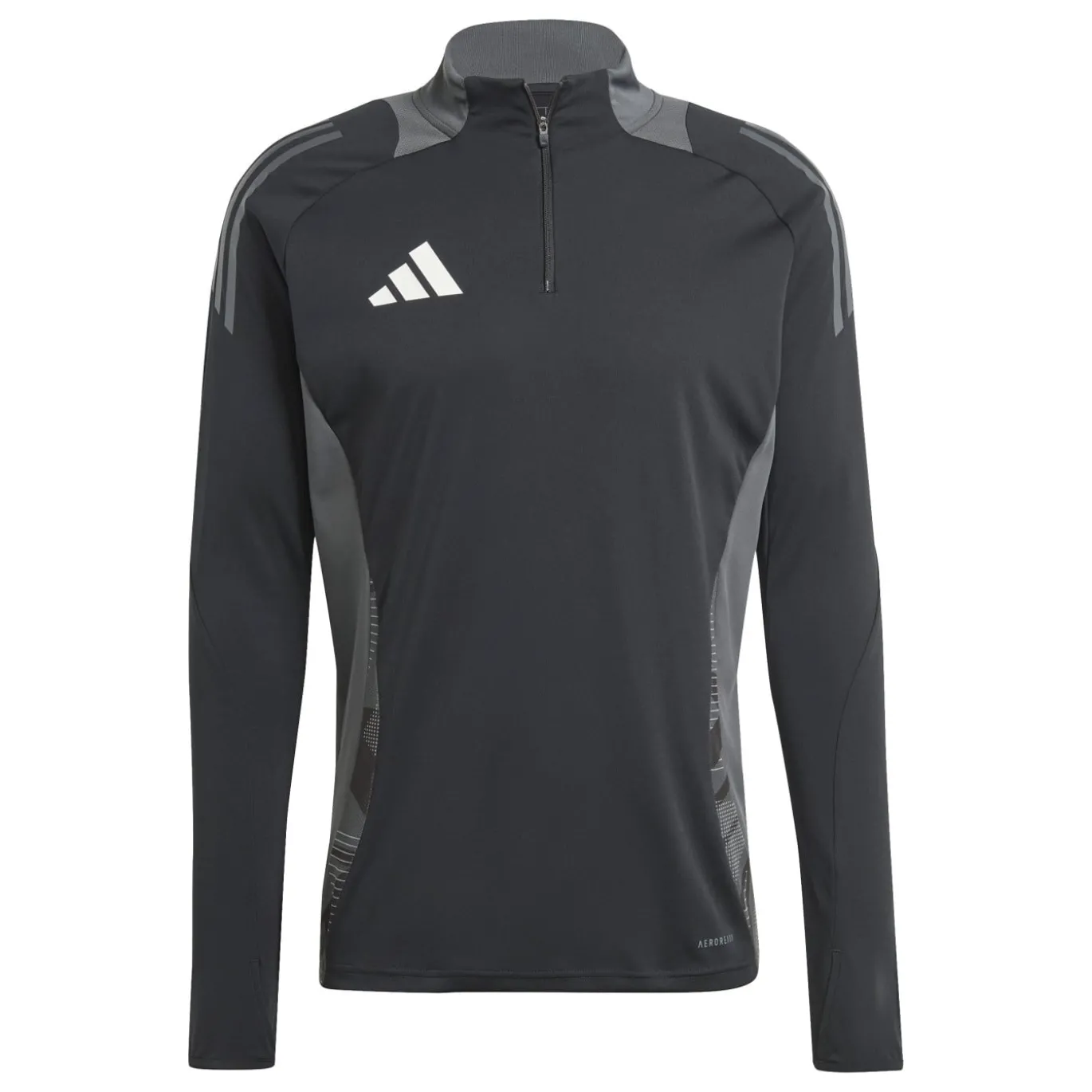 adidas Tiro 24 Competition Trainingstrui 1/4-Zip Zwart Donkergrijs