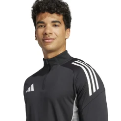 adidas Tiro 25 Competition Trainingstrui 1/4-Zip Zwart Wit Grijs