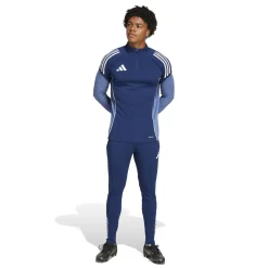 adidas Tiro 25 Competition Trainingstrui 1/4-Zip Donkerblauw Lichtblauw Wit