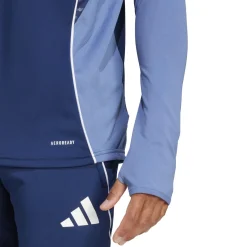 adidas Tiro 25 Competition Trainingstrui 1/4-Zip Donkerblauw Lichtblauw Wit