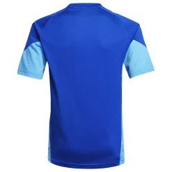 adidas Tiro 25 Competition Trainingsshirt Kids Blauw Lichtblauw Wit