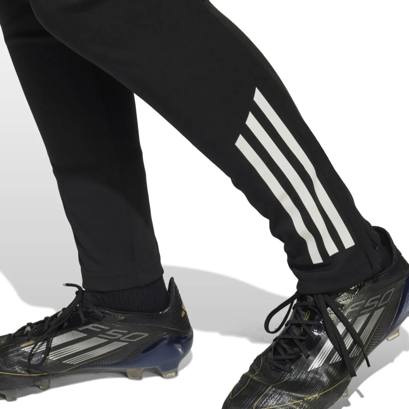 adidas Tiro 25 Competition Trainingsbroek Kids Zwart Wit Grijs