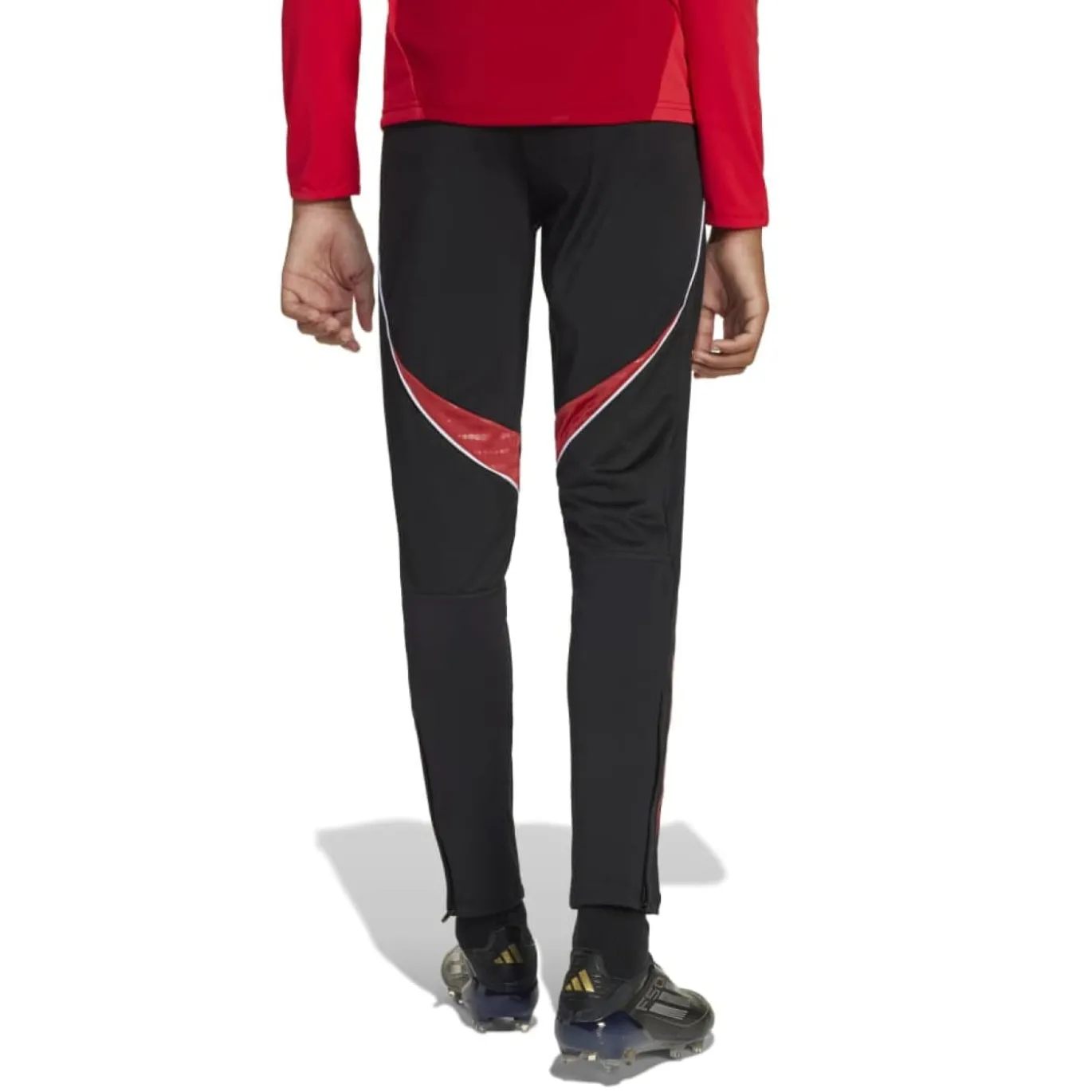 adidas Tiro 25 Competition Trainingsbroek Kids Zwart Rood