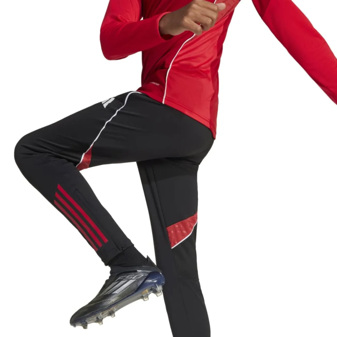 adidas Tiro 25 Competition Trainingsbroek Kids Zwart Rood