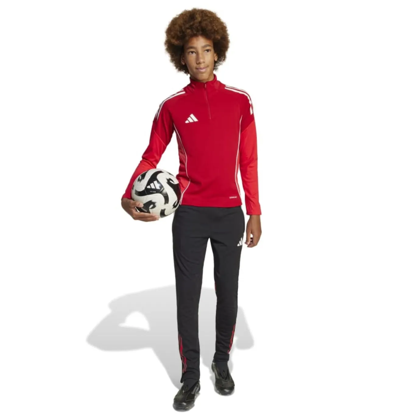 adidas Tiro 25 Competition Trainingsbroek Kids Zwart Rood