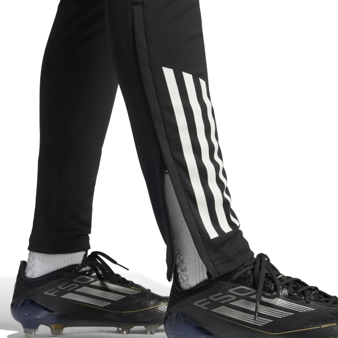 adidas Tiro 25 Competition Trainingsbroek Dames Zwart Wit Grijs