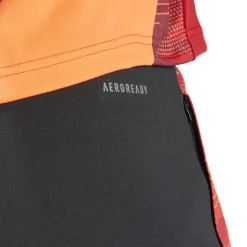 adidas Tiro 24 Competition Trainingsbroek Zwart Rood Oranje