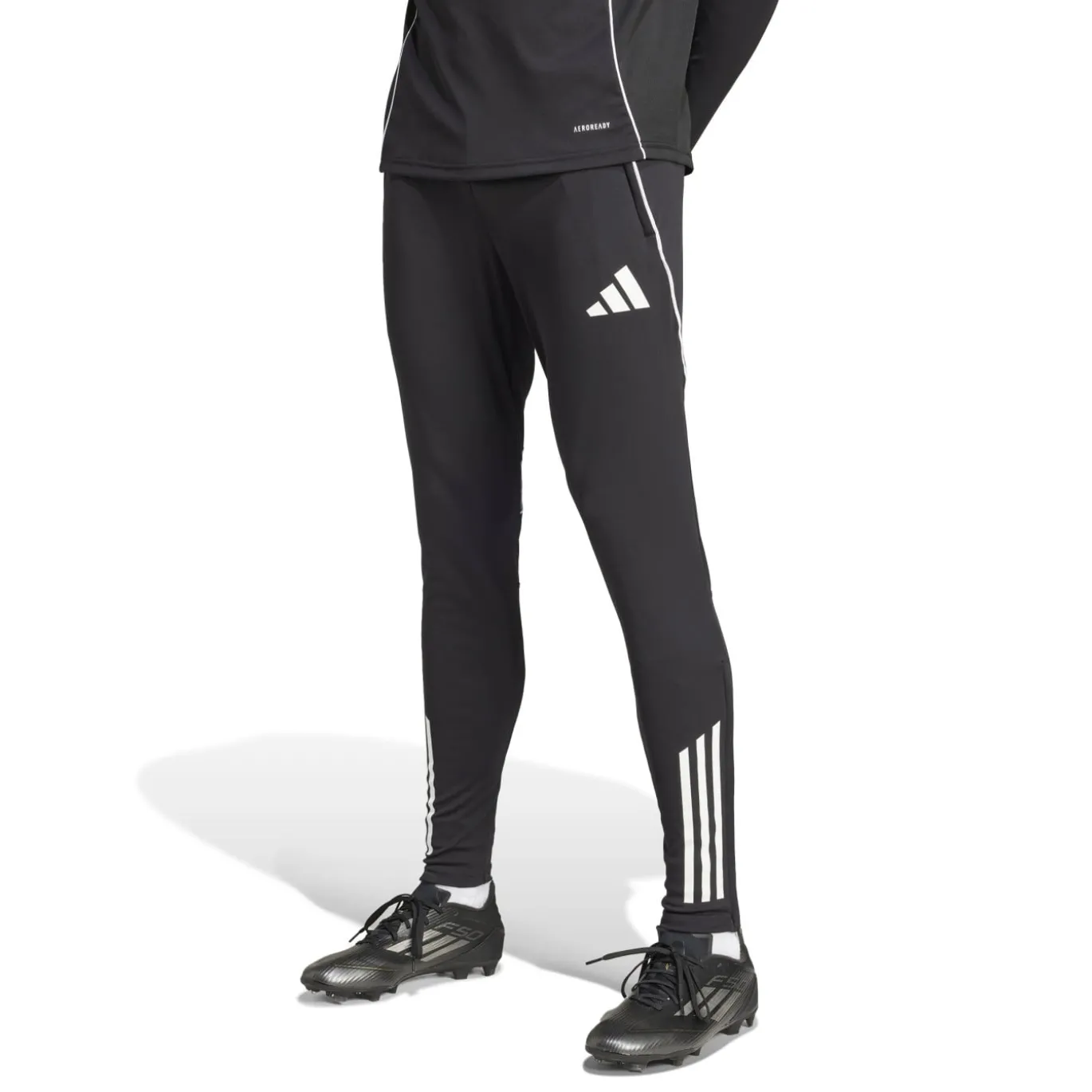 adidas Tiro 25 Competition Trainingsbroek Zwart Wit Grijs