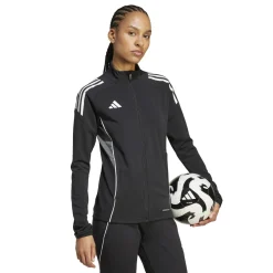 adidas Tiro 25 Competition Trainingspak Full-Zip Dames Zwart Wit Grijs