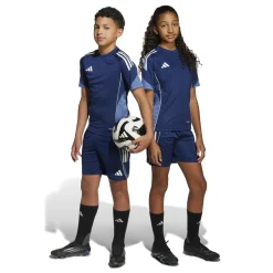 adidas Tiro 25 Competition Trainingsset Kids Donkerblauw Wit