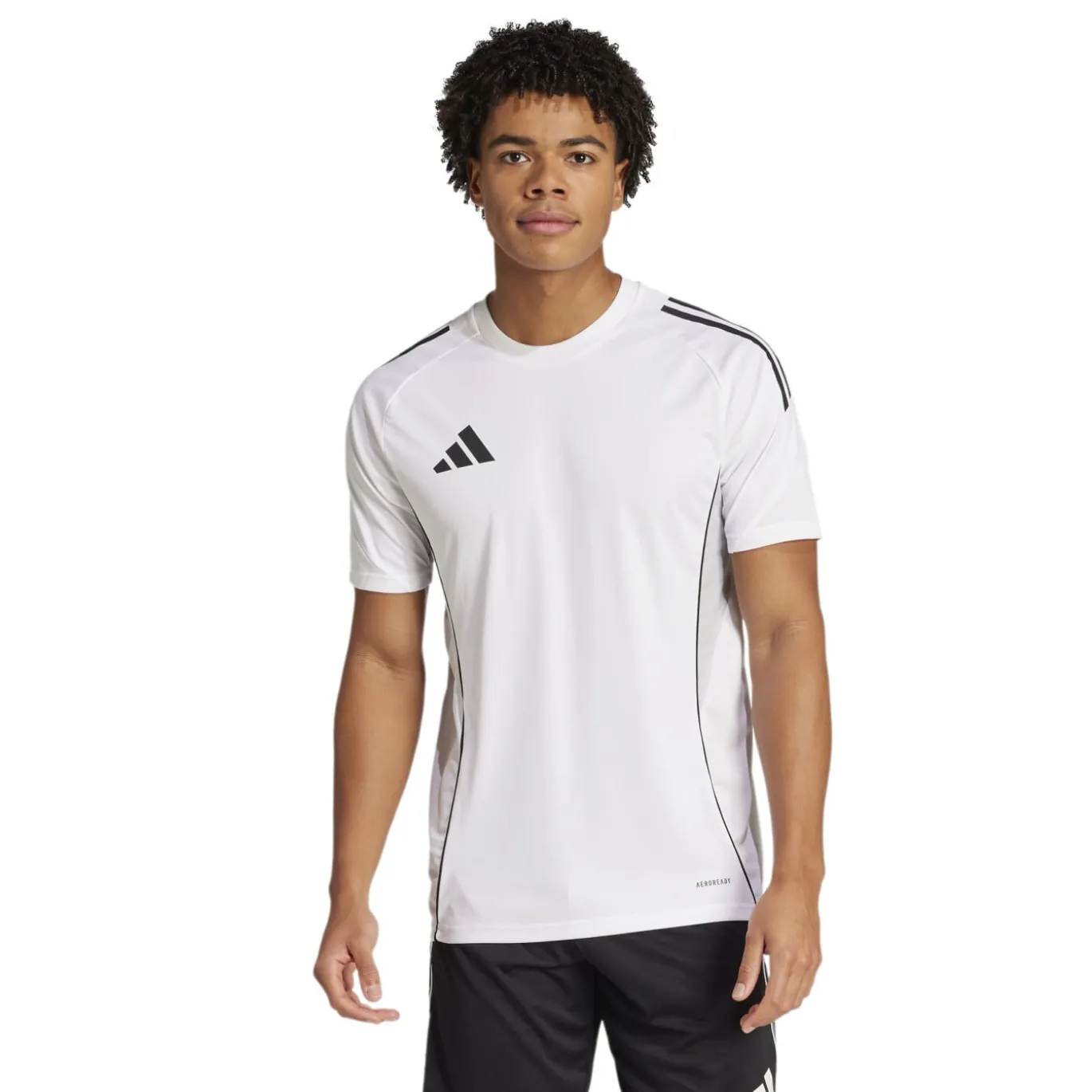 adidas Tiro 25 Competition Trainingsshirt Wit Zwart