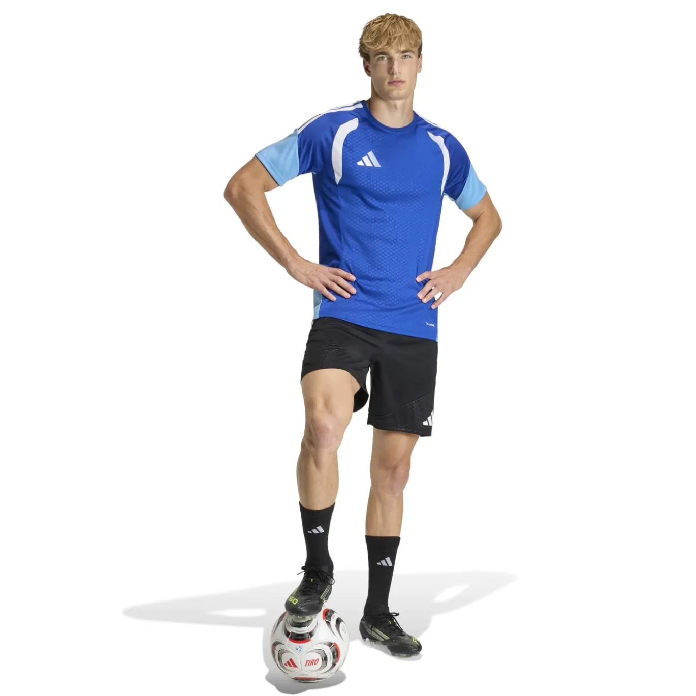 adidas Tiro 26 Competition Trainingsshirt Blauw Wit