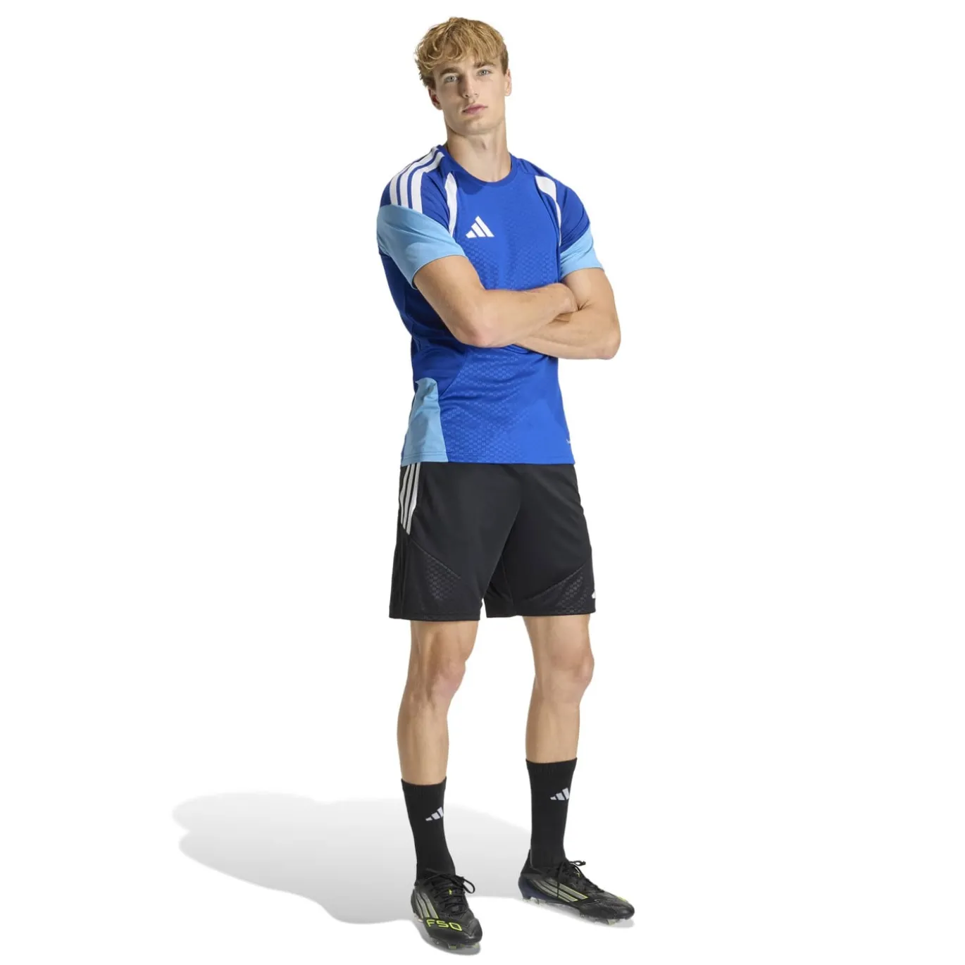 adidas Tiro 26 Competition Trainingsshirt Blauw Wit