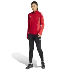 adidas Tiro 25 Competition Trainingspak 1/4-Zip Dames Rood Zwart Grijs