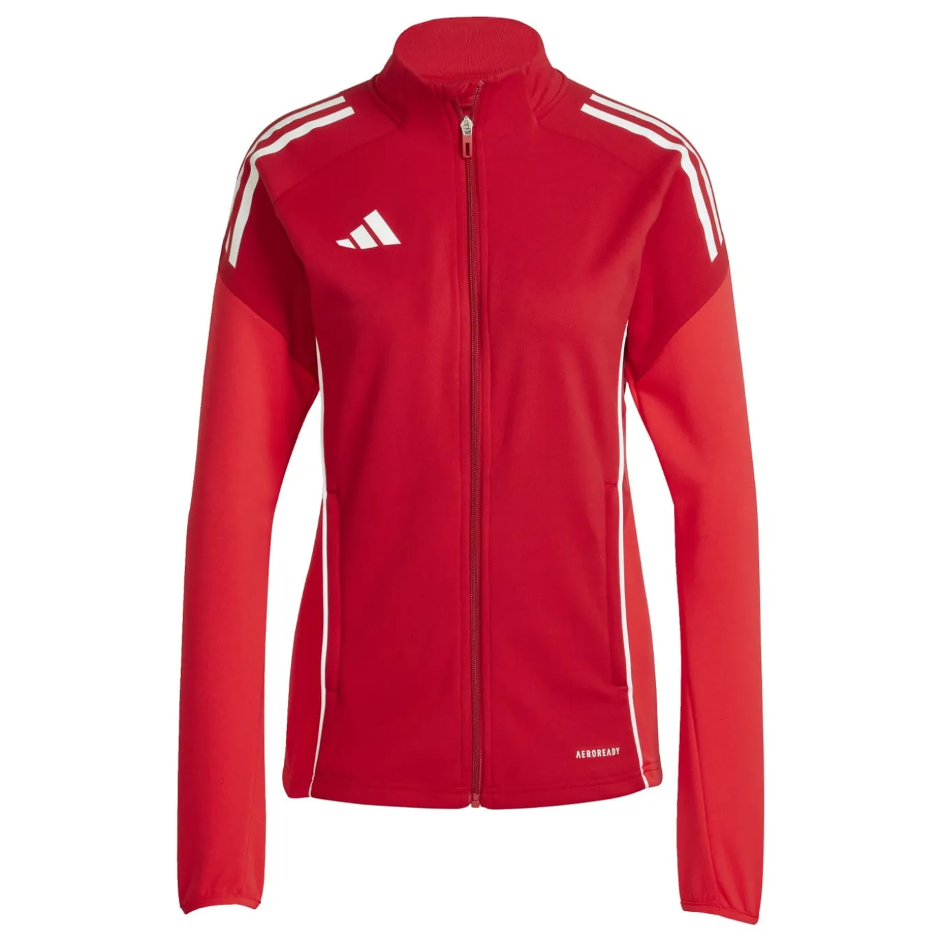 adidas Tiro 25 Competition Trainingspak Full-Zip Dames Rood Zwart Wit