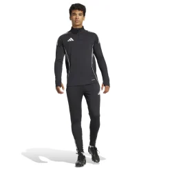 adidas Tiro 25 Competition Trainingspak 1/4-Zip Zwart Wit Grijs