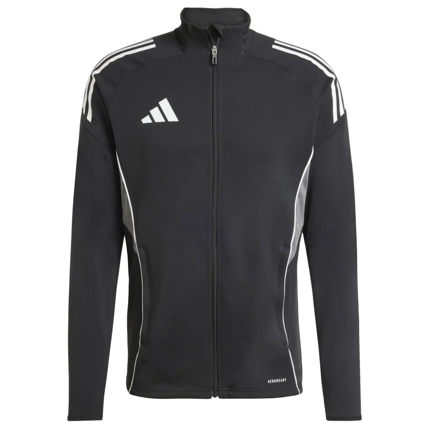 adidas Tiro 25 Competition Trainingspak Full-Zip Zwart Wit Grijs