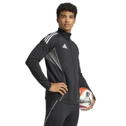 adidas Tiro 25 Competition Trainingspak Full-Zip Zwart Wit Grijs