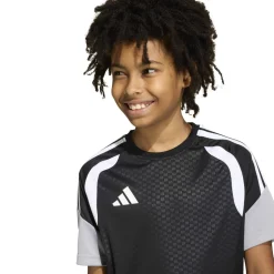 adidas Tiro 26 Competition Trainingsshirt Kids Zwart Grijs