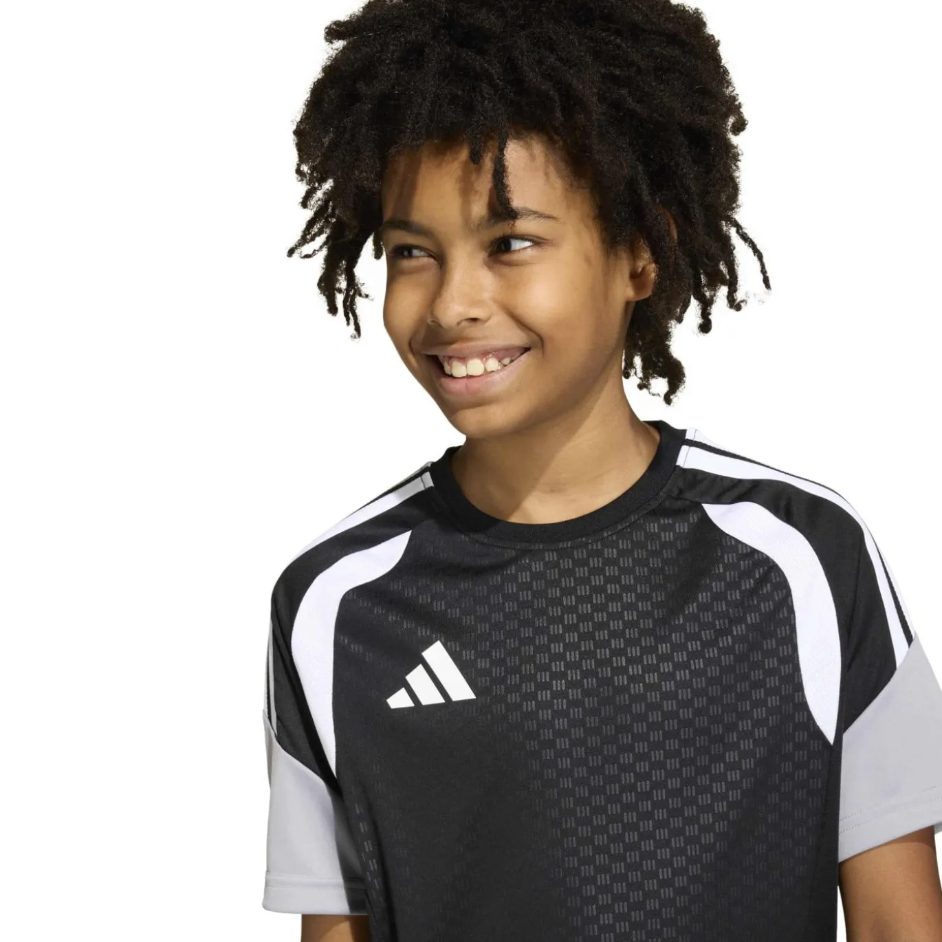 adidas Tiro 26 Competition Trainingsshirt Kids Zwart Grijs