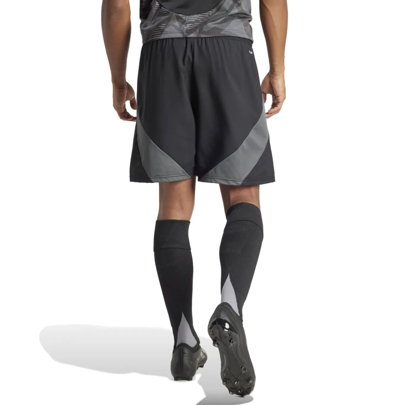 adidas Tiro 24 Competition Voetbalbroekje Zwart Donkergrijs