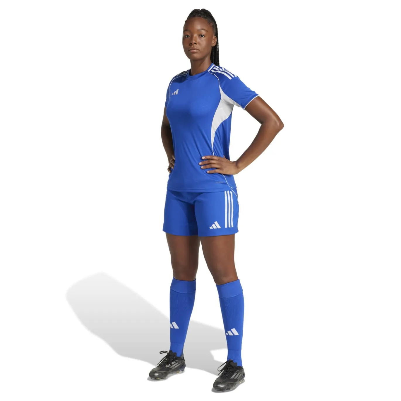 adidas Tiro 25 Competition Voetbalbroekje Dames Blauw