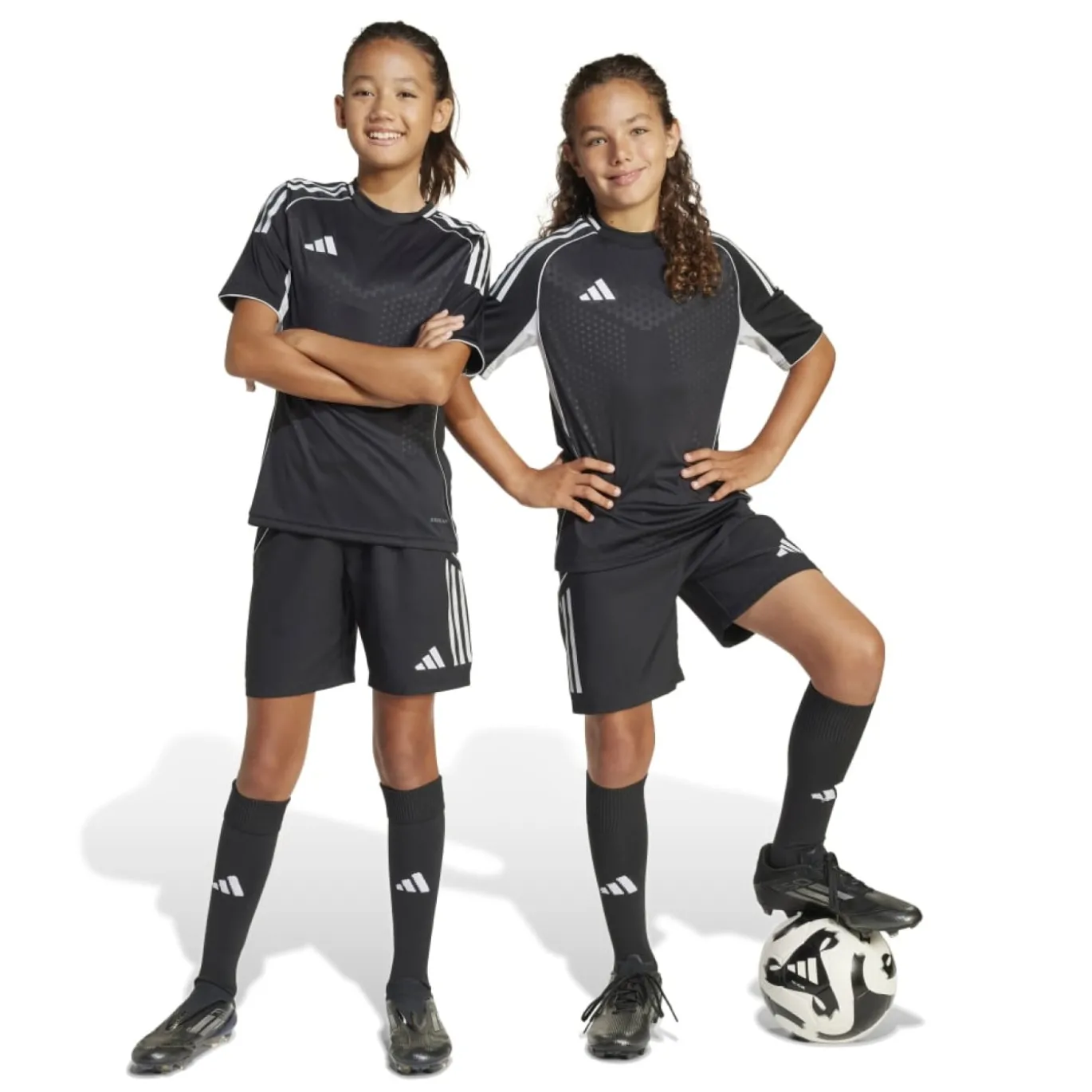 adidas Tiro 25 Competition Voetbalbroekje Kids Zwart
