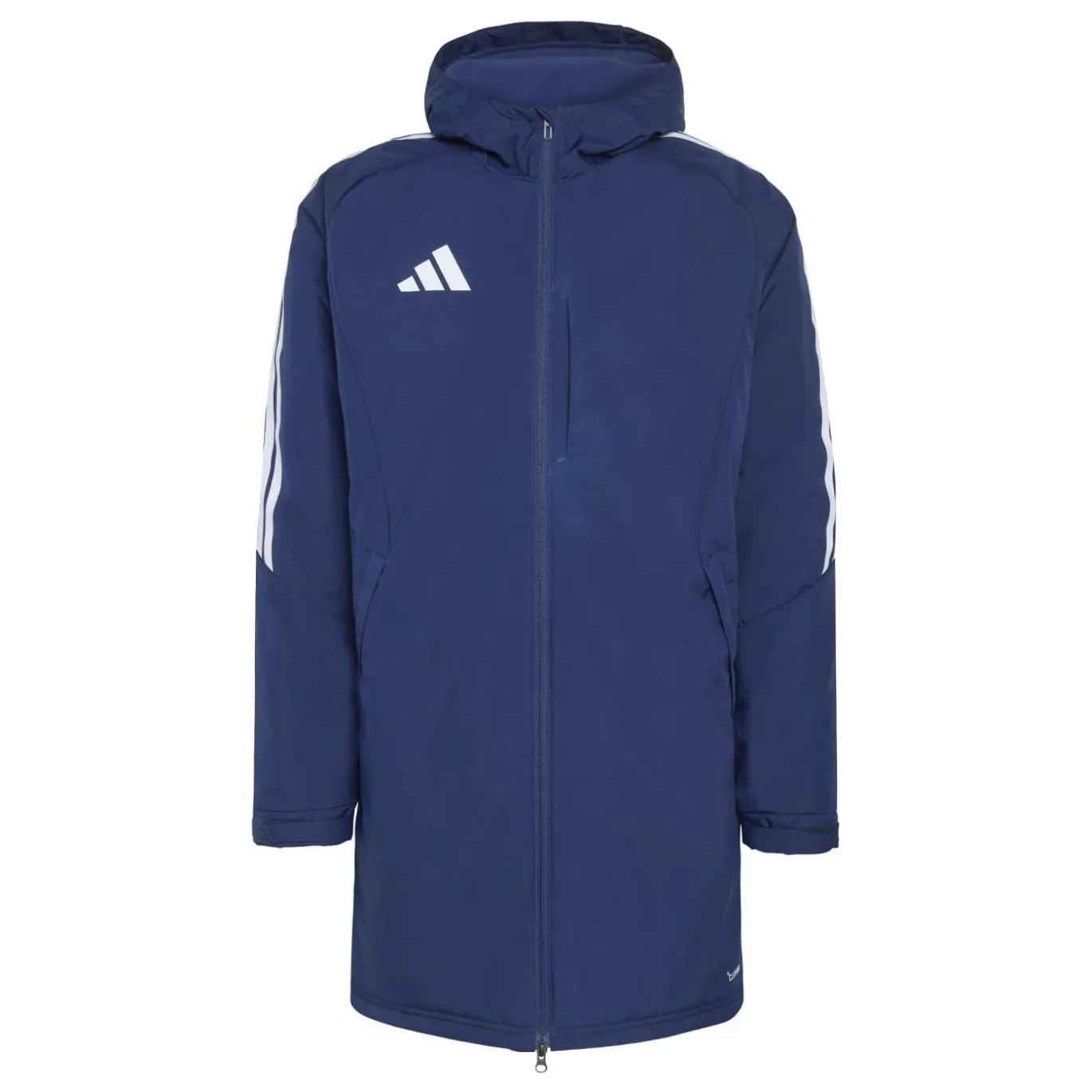 adidas Tiro 26 Lange Winterjas Donkerblauw Wit